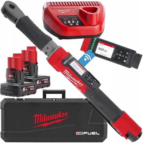 Milwaukee M12 ONEFTR12-601C cyfrowy klucz dynamometryczny 1/2"
